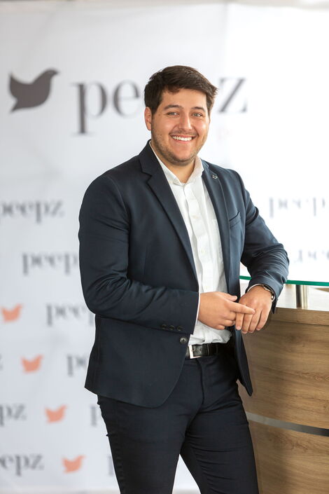 Foto von Giw Mehl, neuer Key Account Manager der peepz GmbH