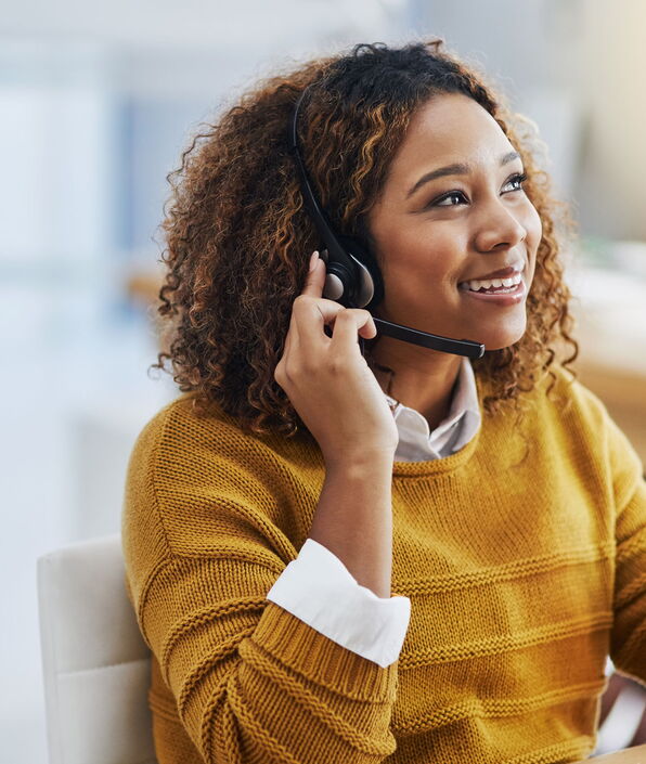 Aufnahme einer Backoffice Assistenz während eines Telefonats
